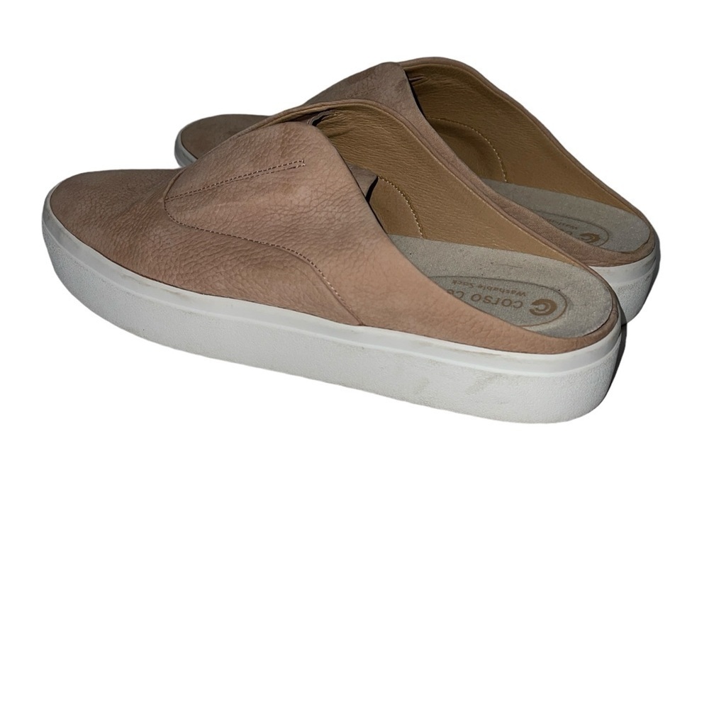 Corso Como Women's Slip On Sneakers Size 10M "Trena" Blush Leather Cushioned